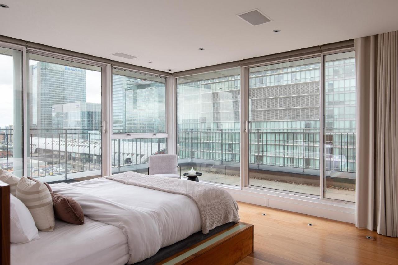 The Canary Wharf Secret - Glamorous 3Bdr Flat With Terrace And Parking Apartment London Luaran gambar