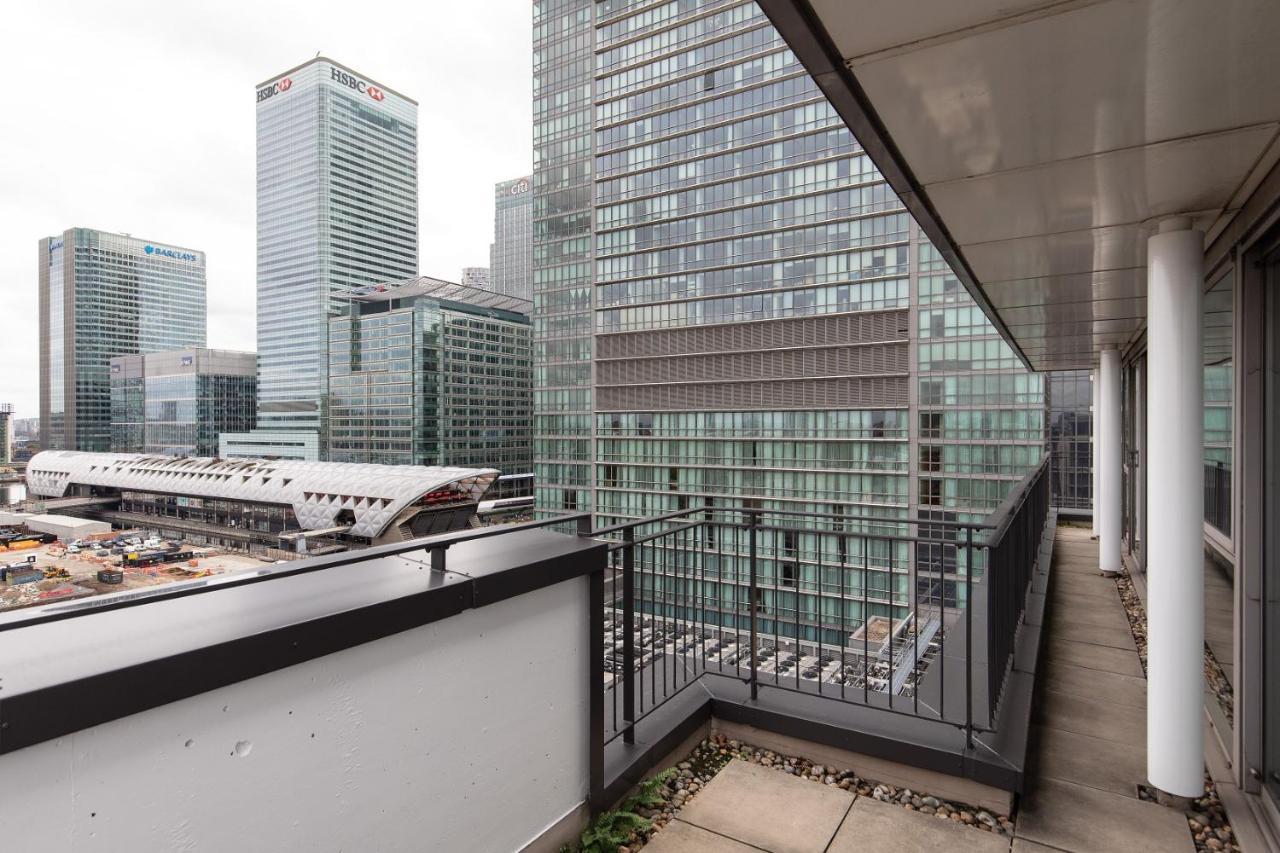 The Canary Wharf Secret - Glamorous 3Bdr Flat With Terrace And Parking Apartment London Luaran gambar