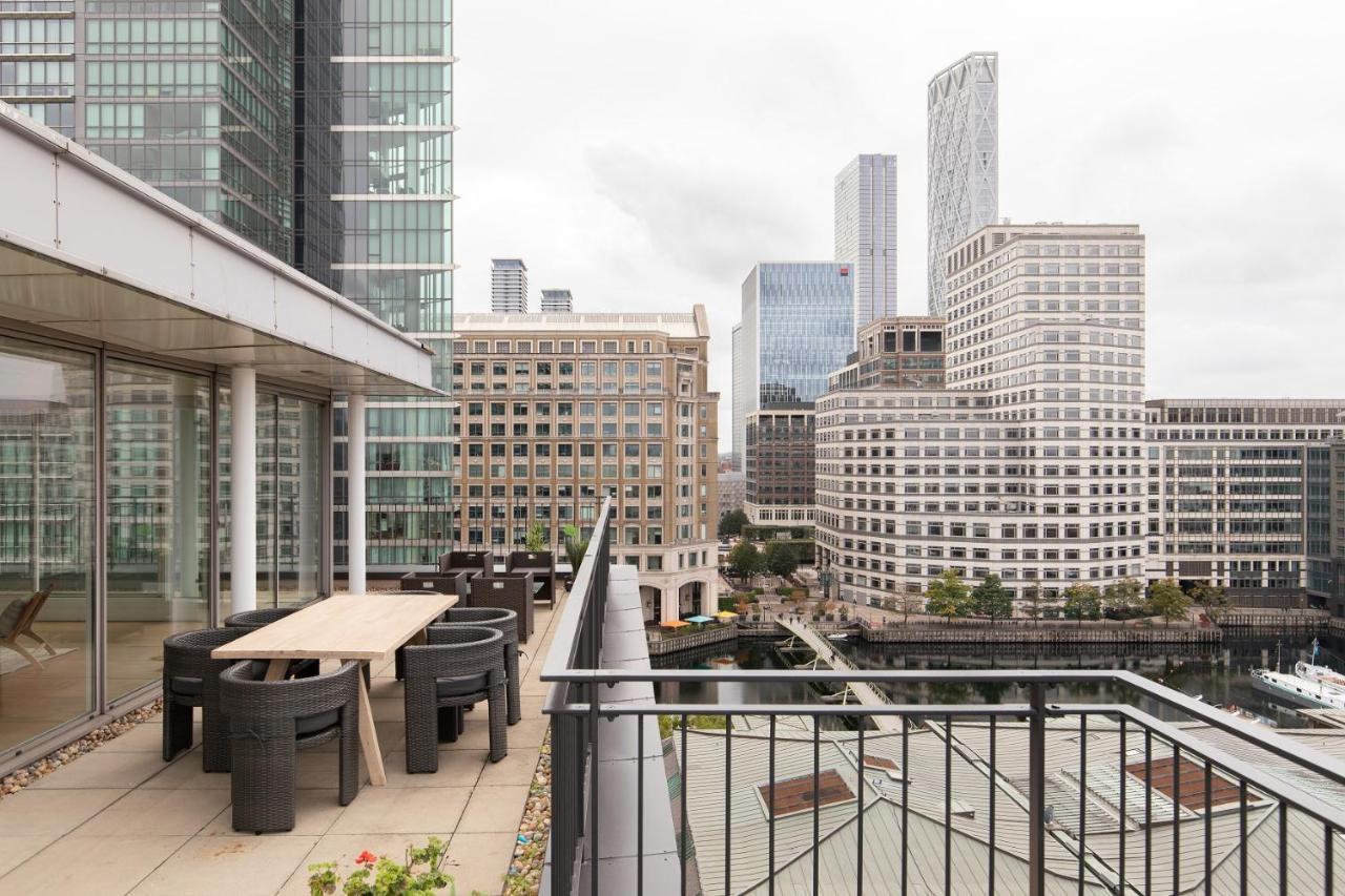 The Canary Wharf Secret - Glamorous 3Bdr Flat With Terrace And Parking Apartment London Luaran gambar