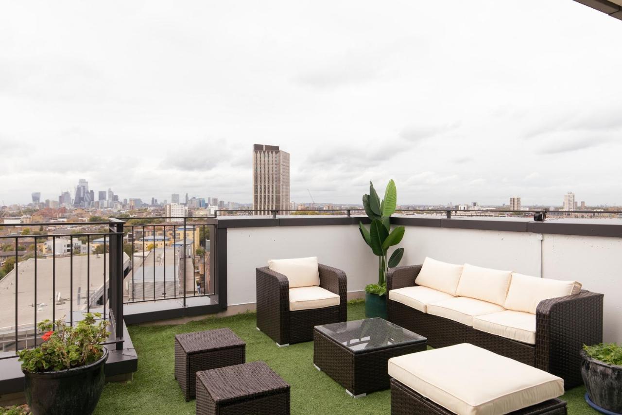 The Canary Wharf Secret - Glamorous 3Bdr Flat With Terrace And Parking Apartment London Luaran gambar